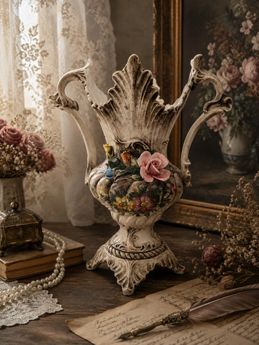 Italienische keramik vase - italienische,