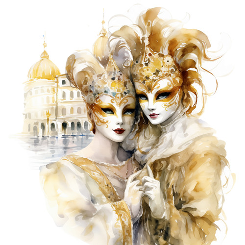 Deko bild karneval venedig - bild,