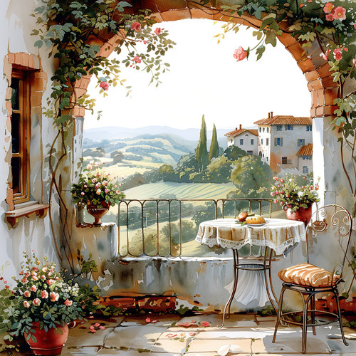 Deko bild italien toskana - bild,