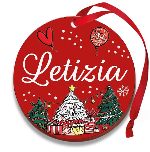 Weihnachtskugel personalisiert