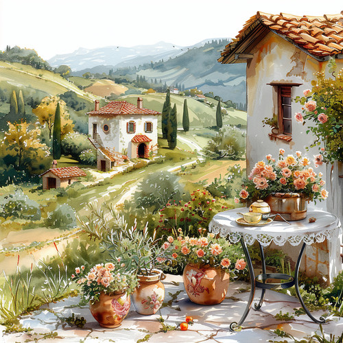 Deko bild italien toskana - bild,