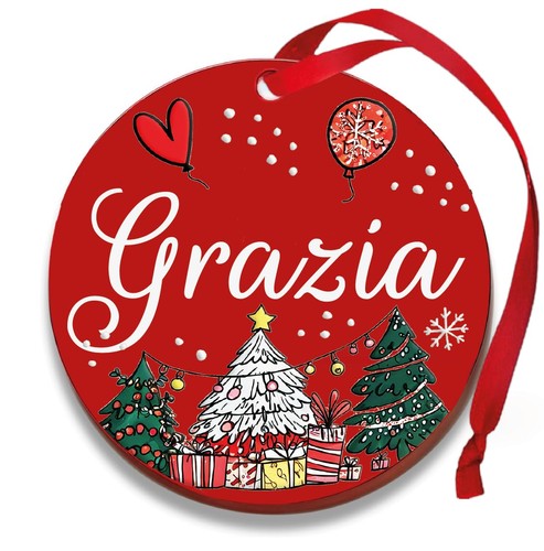 Weihnachtskugel personalisiert