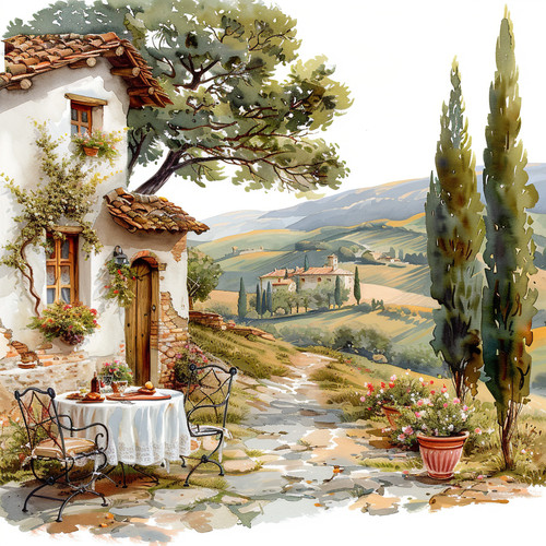 Deko bild italien toskana - italien,