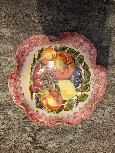 Obstschale keramik 32x8cm aus - obstschale, 32x8cm,