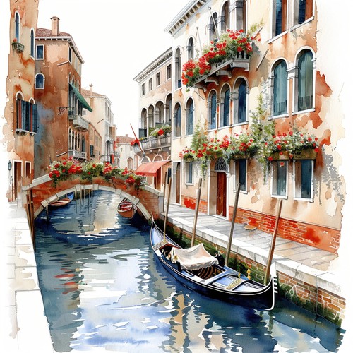 Wandbild italien venedig - italien,
