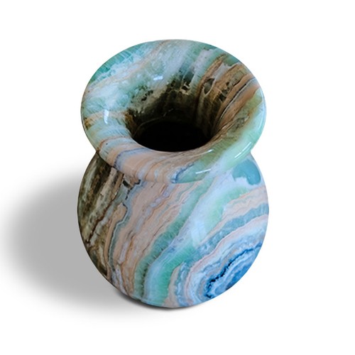 Vase aus onyx smeraldo - vase,