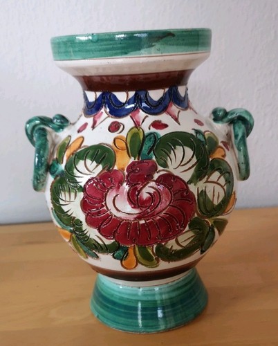 Italienische majolika vase - italienische,