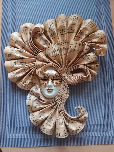 Italienische musikmaske - italienische,