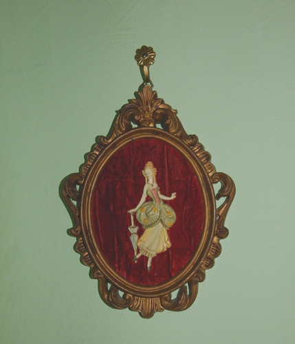 Vintage relief wandbild - vintage,