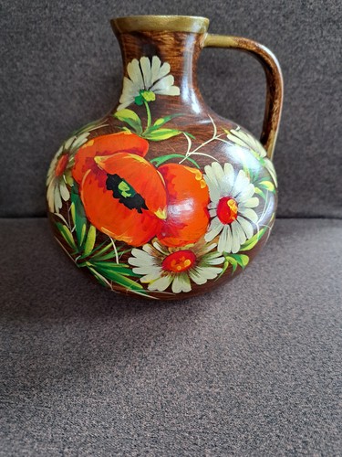 Blumenvase bauchig bunte - bauchig,,